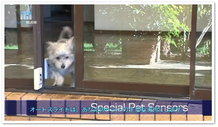 オートスライドは、車椅子での移動も楽々です。